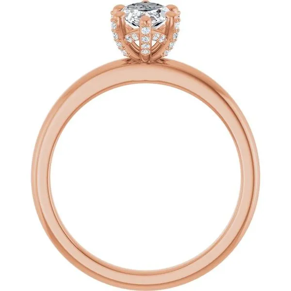 Accented Engagement Ring Image 2 J. Thomas Jewelers Rochester Hills, MI