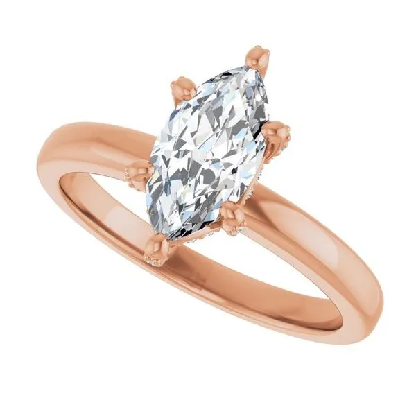 Accented Engagement Ring Image 5 Jimmy Smith Jewelers Decatur, AL