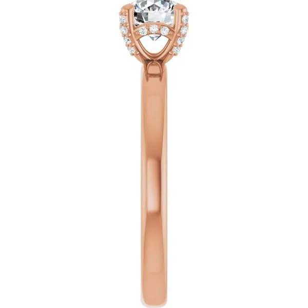 Accented Engagement Ring Image 4 Futer Bros Jewelers York, PA