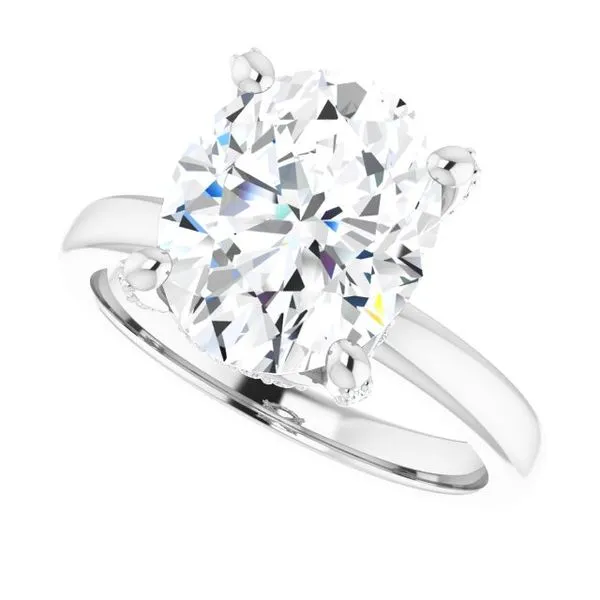 Accented Engagement Ring Image 5 Arezzo Jewelers Elmwood Park, IL