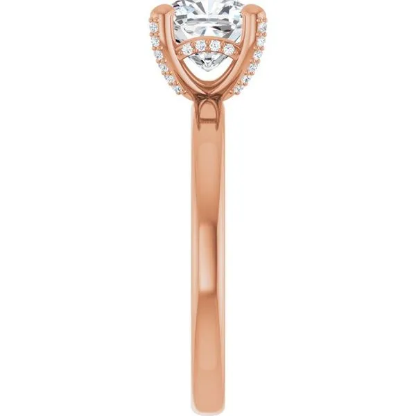 Accented Engagement Ring Image 4 Paul James Jewelers Angels Camp, CA