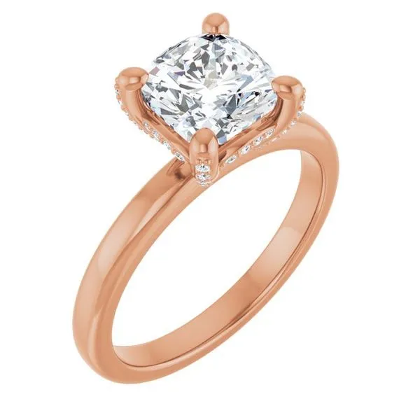 Accented Engagement Ring Redlands Jewelers Redlands, CA