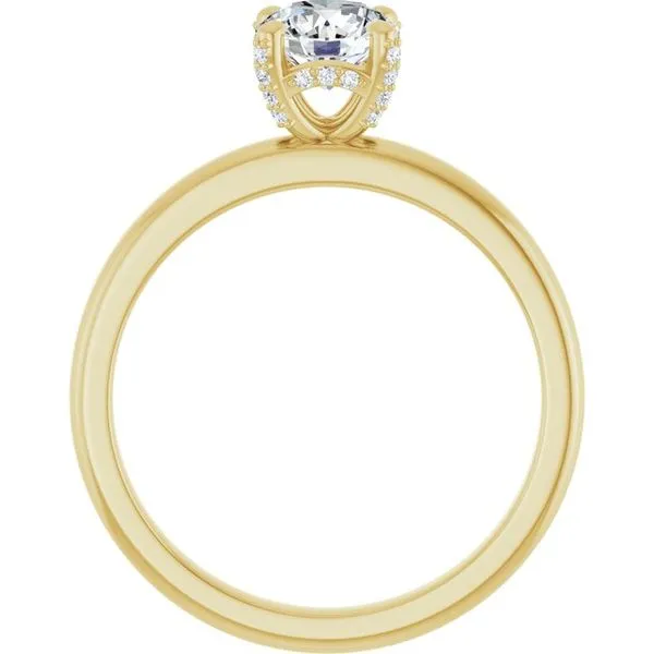 Accented Engagement Ring Image 2 Shipley's Fine Jewelry Hampstead, MD