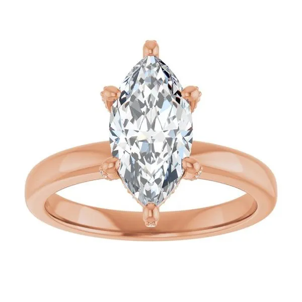 Accented Engagement Ring Image 3 Don's Jewelry & Design Washington, IA