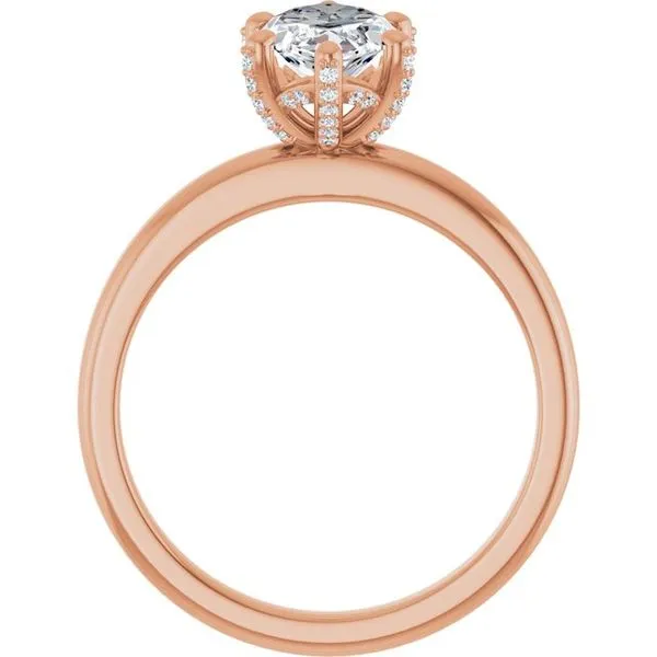 Accented Engagement Ring Image 2 Jimmy Smith Jewelers Decatur, AL