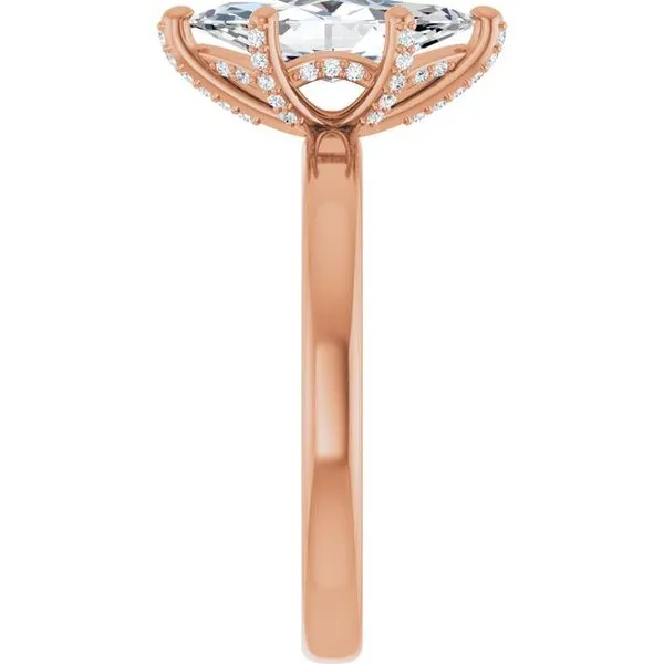 Accented Engagement Ring Image 4 Don's Jewelry & Design Washington, IA