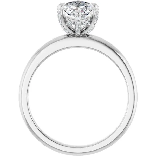 Accented Engagement Ring Image 2 Jimmy Smith Jewelers Decatur, AL