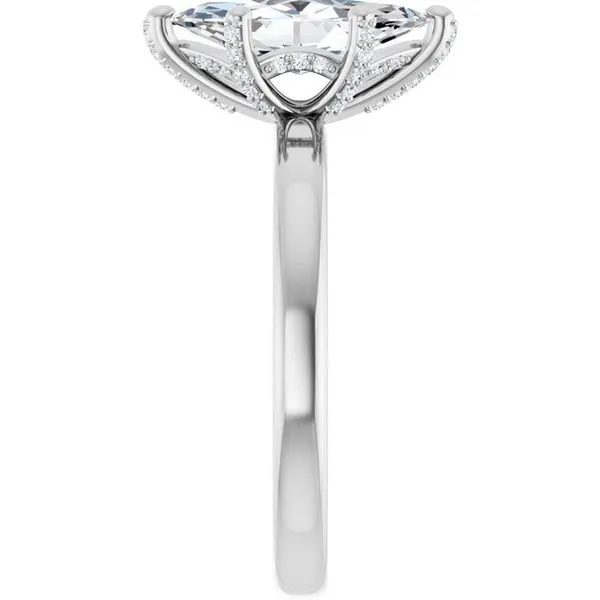 Accented Engagement Ring Image 4 Don's Jewelry & Design Washington, IA