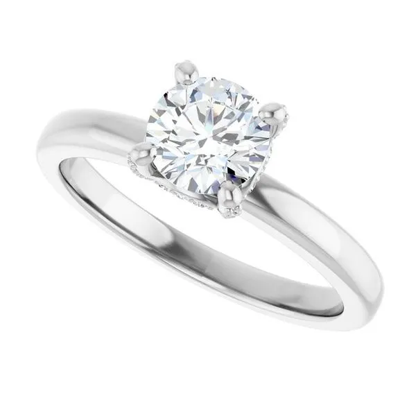 Accented Engagement Ring Image 5 Futer Bros Jewelers York, PA