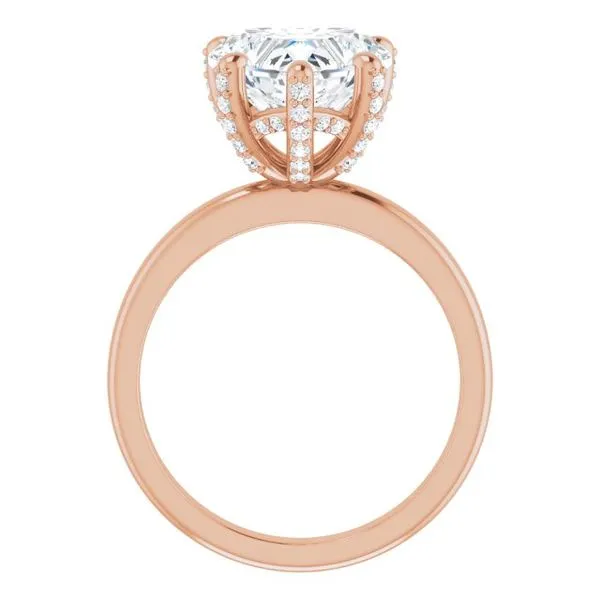 Accented Engagement Ring Image 2 Morin Jewelers Southbridge, MA