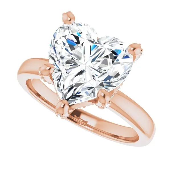 Accented Engagement Ring Image 5 Jimmy Smith Jewelers Decatur, AL