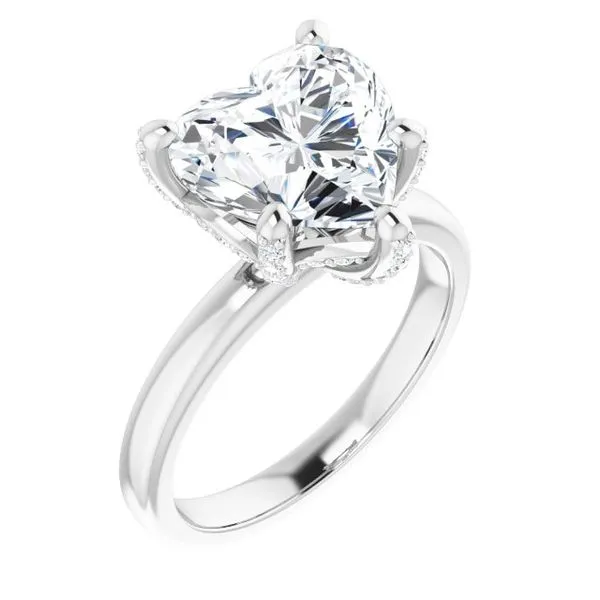 Accented Engagement Ring Vulcan's Forge LLC KANSAS CITY, MO