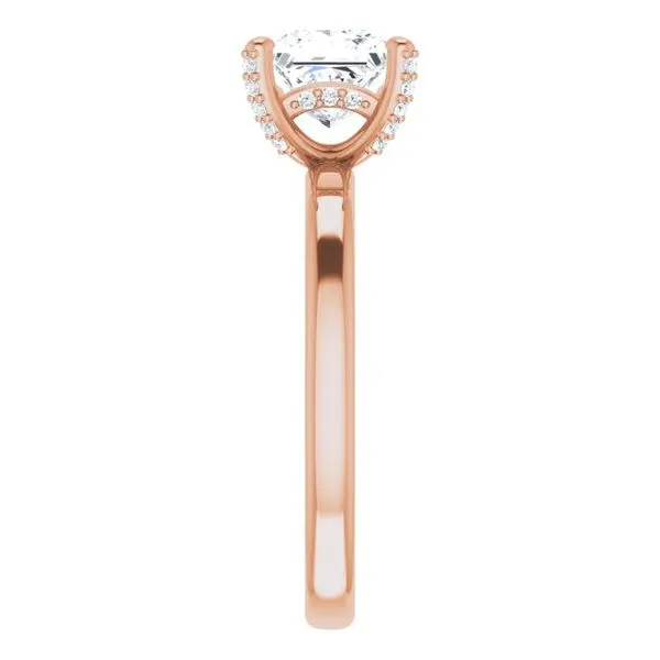 Accented Engagement Ring Image 4 Morin Jewelers Southbridge, MA