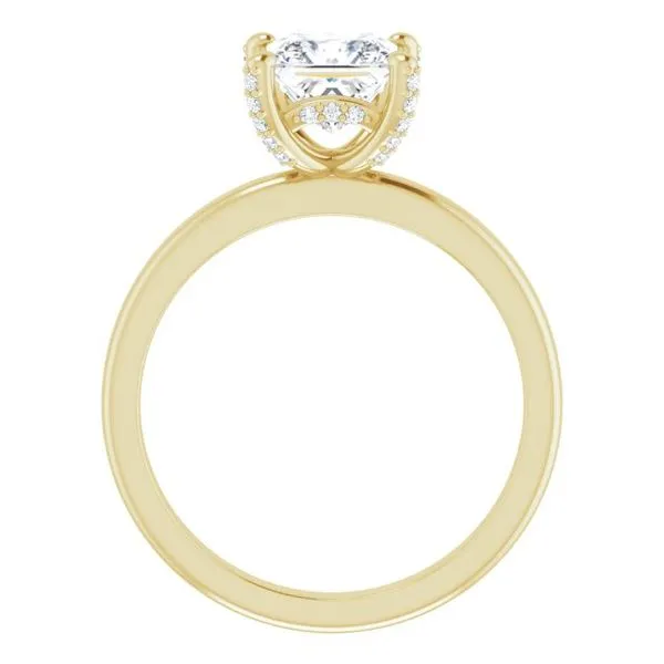 Accented Engagement Ring Image 2 Ocean View Jewelers Millville, DE