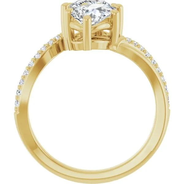 Two-Stone Engagement Ring Image 2 Raleigh Diamond Fine Jewelry Raleigh, NC