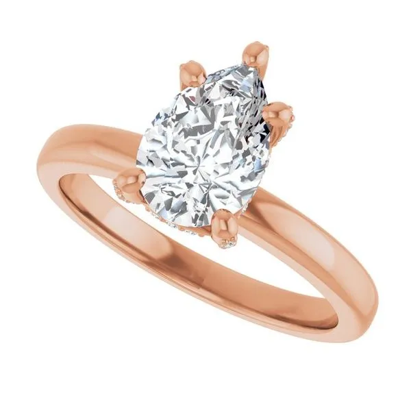 Accented Engagement Ring Image 5 Jimmy Smith Jewelers Decatur, AL