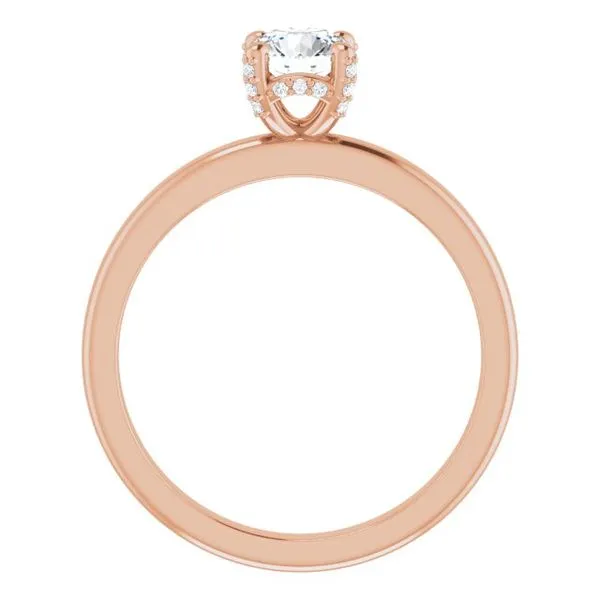 Accented Engagement Ring Image 2 Don's Jewelry & Design Washington, IA