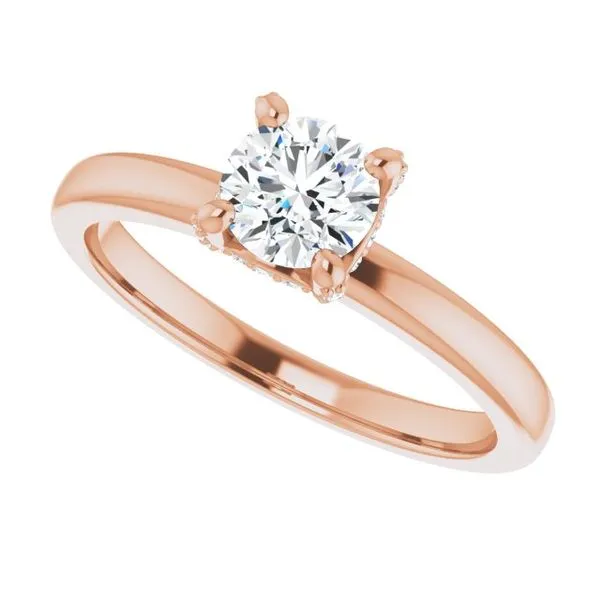 Accented Engagement Ring Image 5 Don's Jewelry & Design Washington, IA