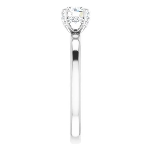 Accented Engagement Ring Image 4 Paul James Jewelers Angels Camp, CA