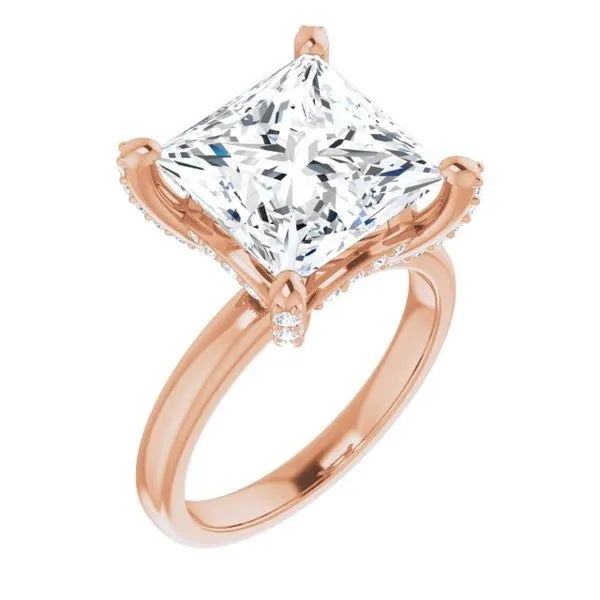 Accented Engagement Ring J. Thomas Jewelers Rochester Hills, MI