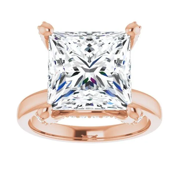 Accented Engagement Ring Image 3 Jimmy Smith Jewelers Decatur, AL