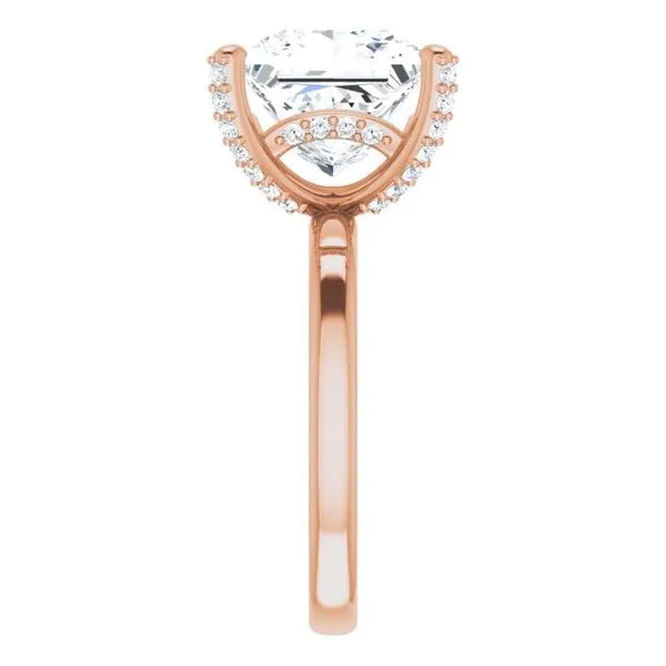 Accented Engagement Ring Image 4 Ocean View Jewelers Millville, DE