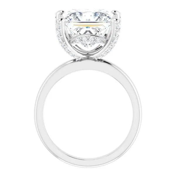 Accented Engagement Ring Image 2 Ocean View Jewelers Millville, DE