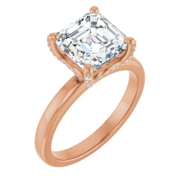 Accented Engagement Ring J. Thomas Jewelers Rochester Hills, MI