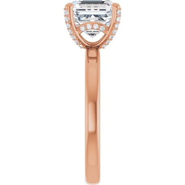 Accented Engagement Ring Image 4 J. Thomas Jewelers Rochester Hills, MI