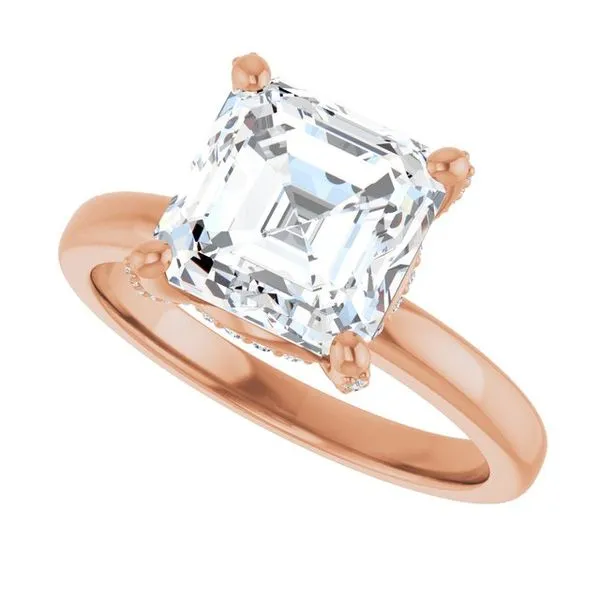 Accented Engagement Ring Image 5 Don's Jewelry & Design Washington, IA