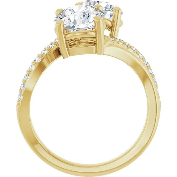 Two-Stone Engagement Ring Image 2 Raleigh Diamond Fine Jewelry Raleigh, NC