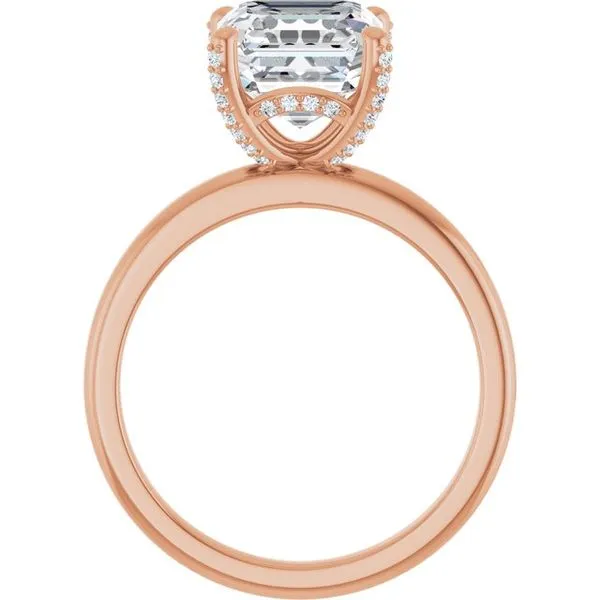 Accented Engagement Ring Image 2 Arezzo Jewelers Elmwood Park, IL