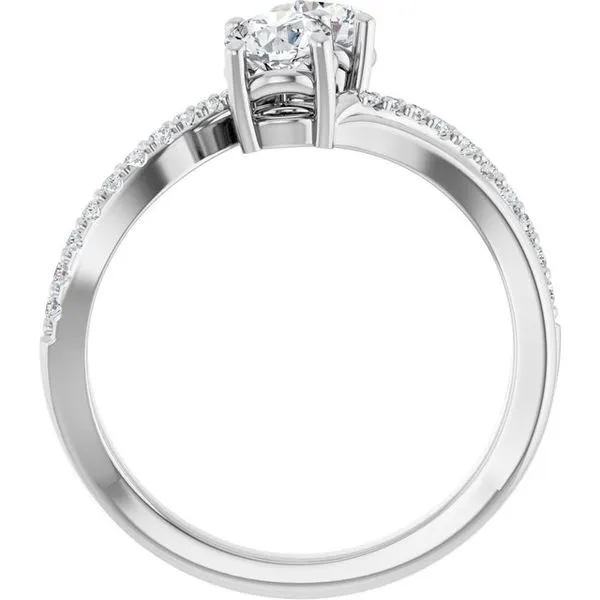 Two-Stone Engagement Ring Image 2 Raleigh Diamond Fine Jewelry Raleigh, NC