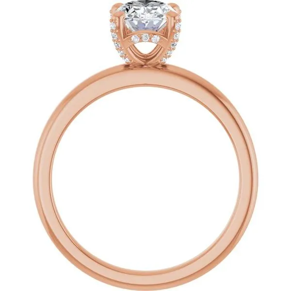 Accented Engagement Ring Image 2 Futer Bros Jewelers York, PA