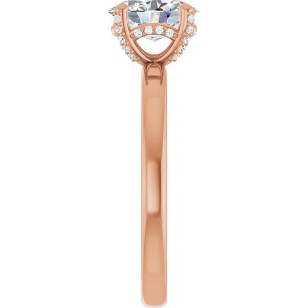 Accented Engagement Ring Image 4 Arezzo Jewelers Elmwood Park, IL