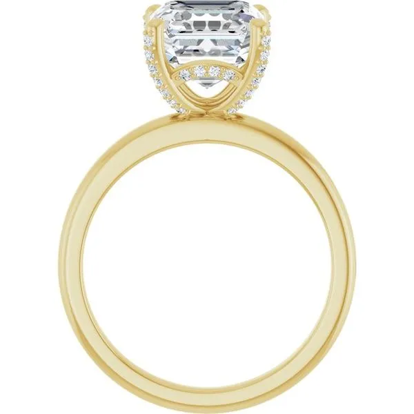 Accented Engagement Ring Image 2 J. Thomas Jewelers Rochester Hills, MI