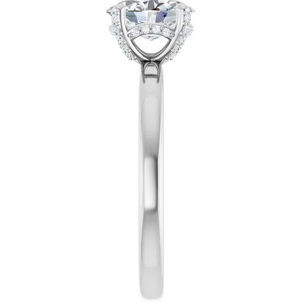 Accented Engagement Ring Image 4 Paul James Jewelers Angels Camp, CA
