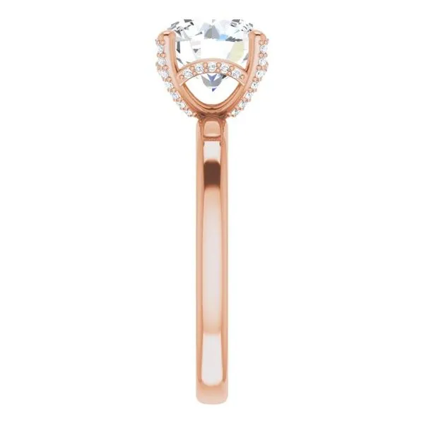 Accented Engagement Ring Image 4 Arezzo Jewelers Elmwood Park, IL