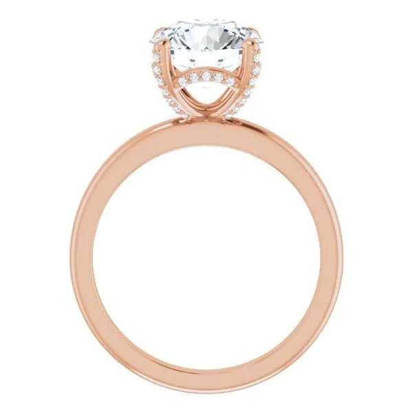 Accented Engagement Ring Image 2 JF Jones Jewelers Rochester, NY