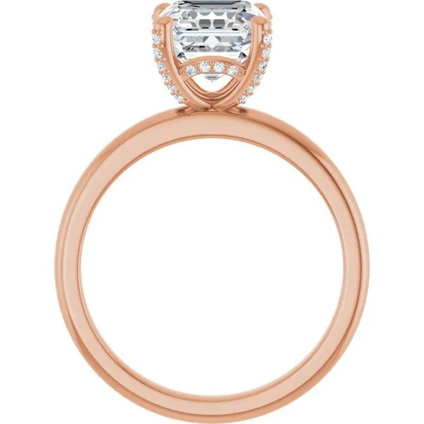 Accented Engagement Ring Image 2 Vulcan's Forge LLC KANSAS CITY, MO