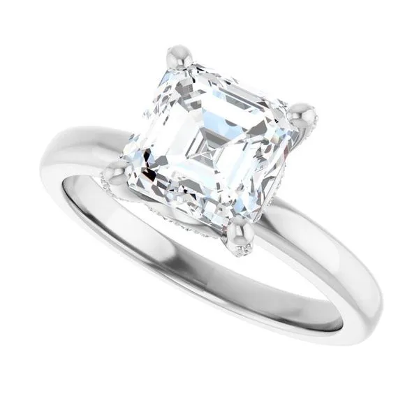 Accented Engagement Ring Image 5 Rox Atlanta Jewelers Decatur, GA