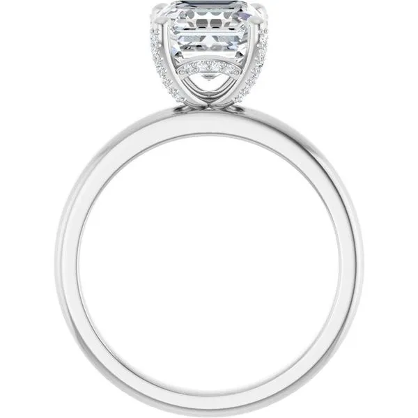 Accented Engagement Ring Image 2 Shipley's Fine Jewelry Hampstead, MD