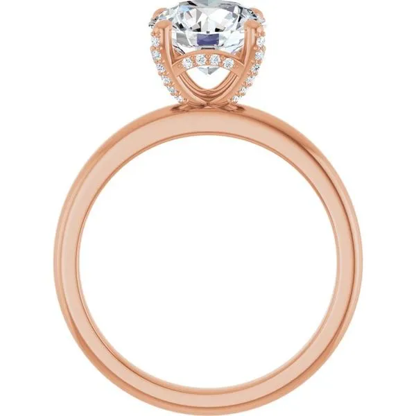 Accented Engagement Ring Image 2 Morin Jewelers Southbridge, MA