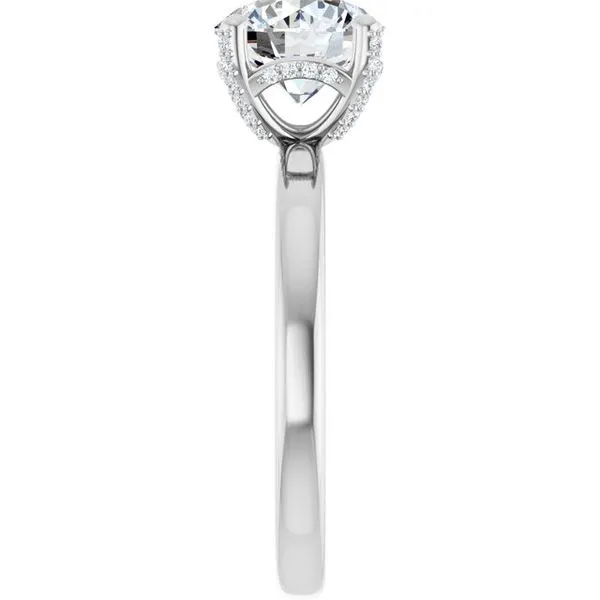 Accented Engagement Ring Image 4 Mark Jewellers La Crosse, WI