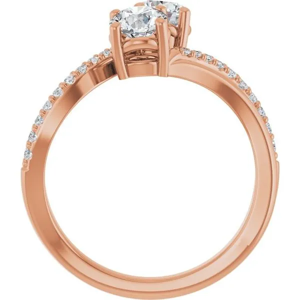 Two-Stone Engagement Ring Image 2 Raleigh Diamond Fine Jewelry Raleigh, NC