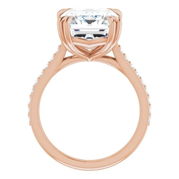 Double Claw-Prong Engagement Ring Image 2 Rox Atlanta Jewelers Decatur, GA