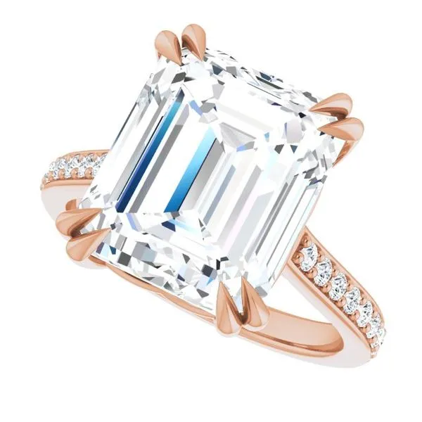 Double Claw-Prong Engagement Ring Image 5 Rox Atlanta Jewelers Decatur, GA