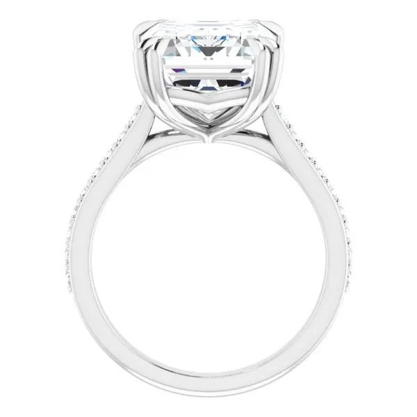 Double Claw-Prong Engagement Ring Image 2 Rox Atlanta Jewelers Decatur, GA