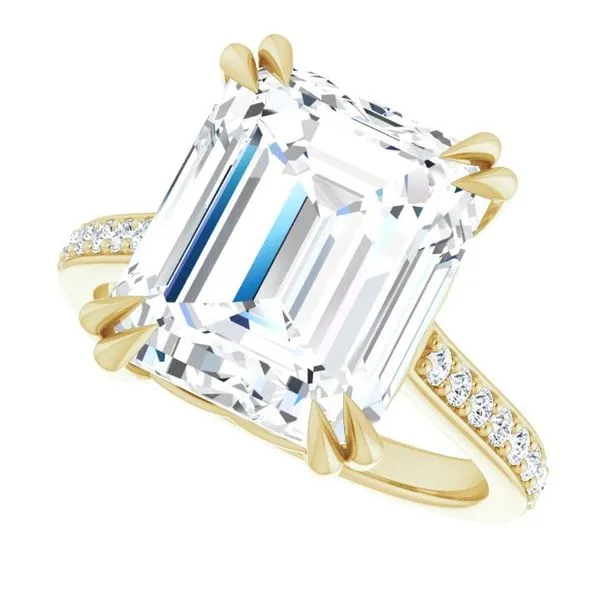 Double Claw-Prong Engagement Ring Image 5 Rox Atlanta Jewelers Decatur, GA