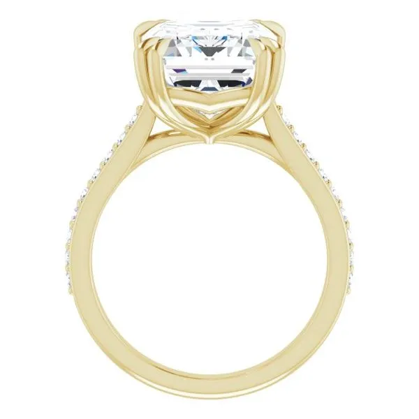 Double Claw-Prong Engagement Ring Image 2 Rox Atlanta Jewelers Decatur, GA